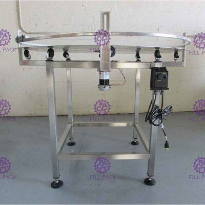 Semi Automatic Glass Bottle Sorting Machine Rotary Type For Water Production Line