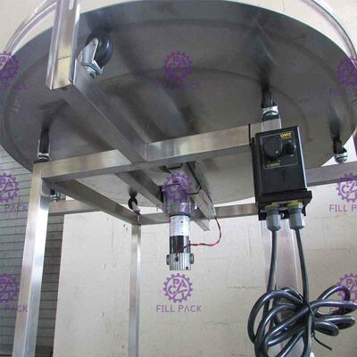 Semi Automatic Glass Bottle Sorting Machine Rotary Type For Water Production Line