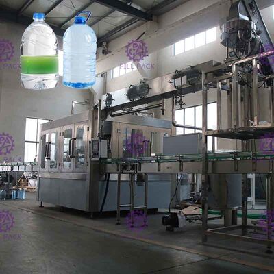 2500BPH Capacity 5L Bottle Drinking Water Filling Plant with PLC Control