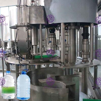 2500BPH Capacity 5L Bottle Drinking Water Filling Plant with PLC Control