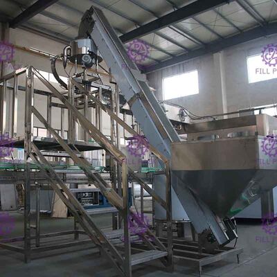 Stainless Steel Drinking Water Bottle Filling Machine 10 Heads With Linear Type