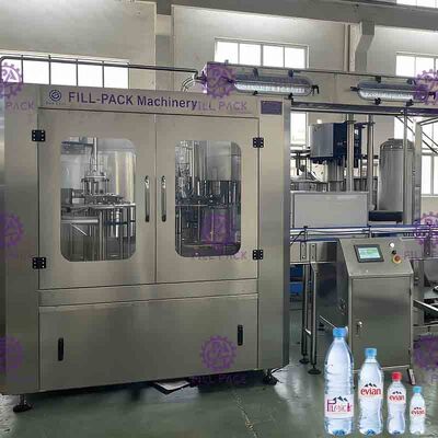 Automatic Drinking Water Filling Machine , Stainless Steel Bottled Water Production Line