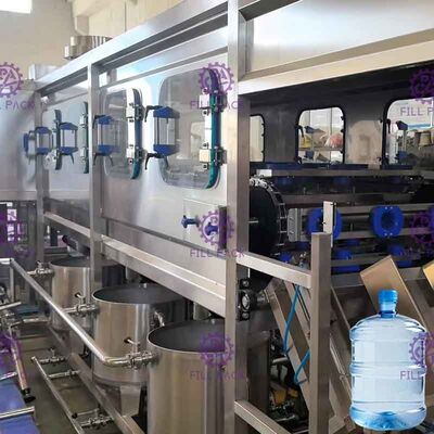 Full Automatic 5 Gallon Water Filling Machine 450BPH 20 Liter Barrel Drinking