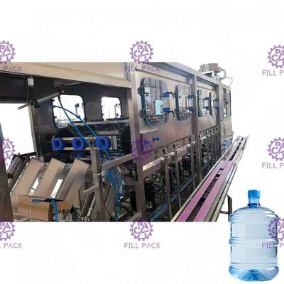 Automatic 5 Gallon Water Filling Machine 450 BPH Plastic Big Caps