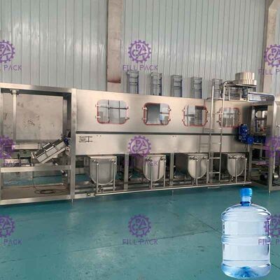2 Line 5 Gallon Water Filling Machine / Plant 300 BPH For Minear Water