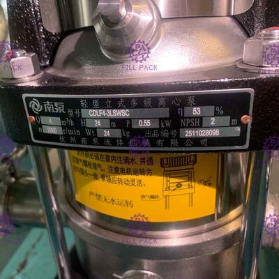 ISO9001 SS304 Mineral Water Bottle Filling Machine Rot Resistant