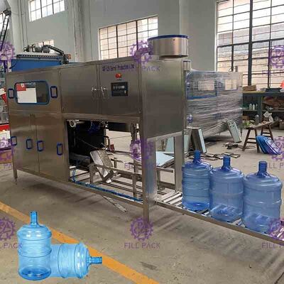Monoblock 5 Gallon Water Filling Machine , Barrel Water Production Line