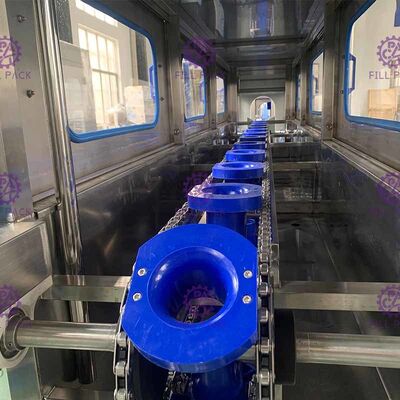 200BPH Linear 5 Gallon Water Barrel Filling System Three In One Structure