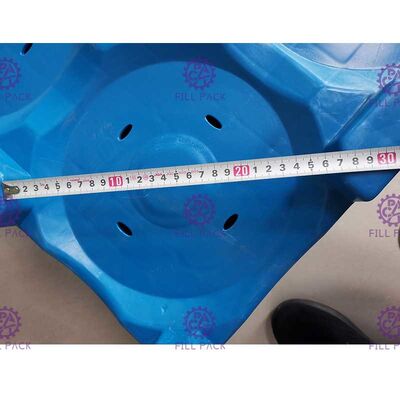 Customized Color 5 Layer Bottom Recycled Plastic Pallet For 5 Gallon Water Bottle