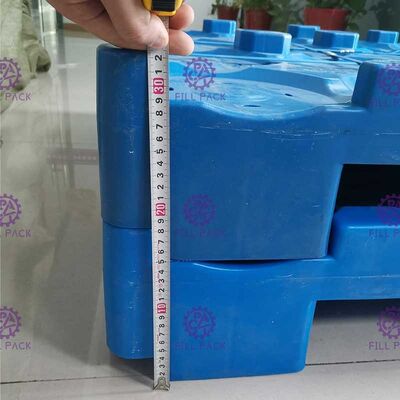 Customized Color 5 Layer Bottom Recycled Plastic Pallet For 5 Gallon Water Bottle