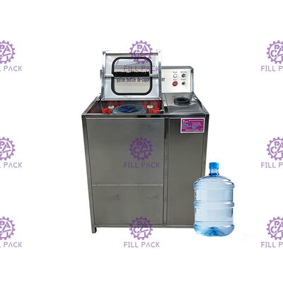300BPH Semi Automatic Inner - Outer 5 Gallon Water Filling Machine Stainless Steel 304