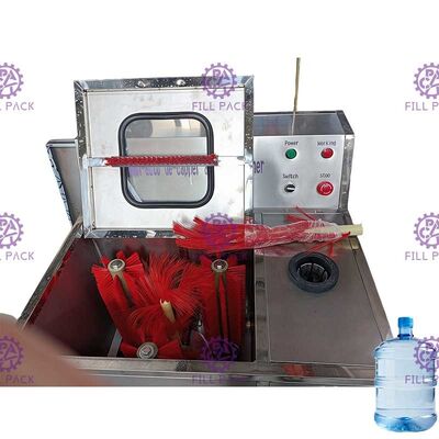 300BPH Semi Automatic Inner - Outer 5 Gallon Water Filling Machine Stainless Steel 304