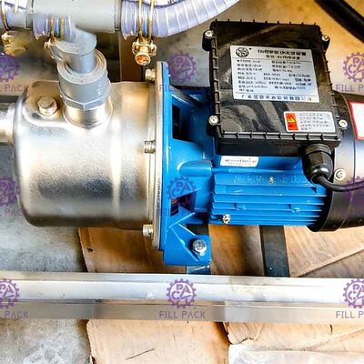 Double Heads Semi Automatic Glass Bottle Cleaning Machine For Beverage Filling Line