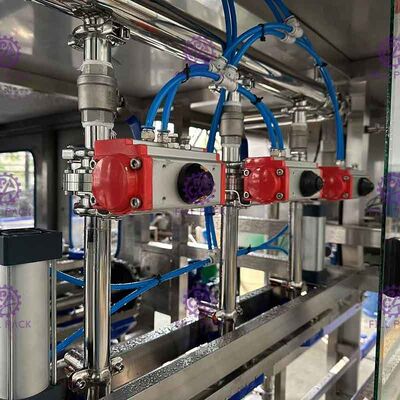 Barrel Water Filler 5 Gallon Water Filling Machine Plant 450 BPH For Minear Water