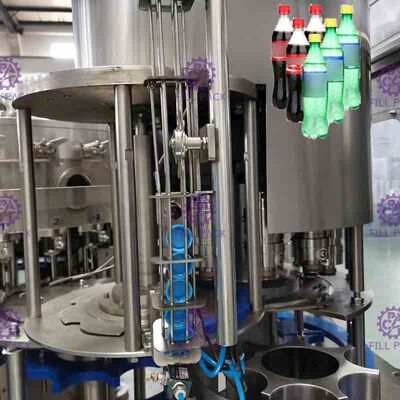 40 heads PET Bottle Cola / Fanta / Sprite / carbonated drink Filling machine