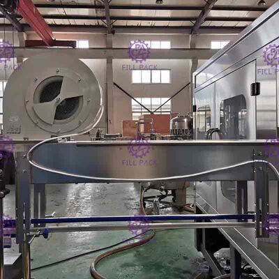 Automatic 3 in 1 Soft Drink Bottling Equipment Food Stage Stainless Steel