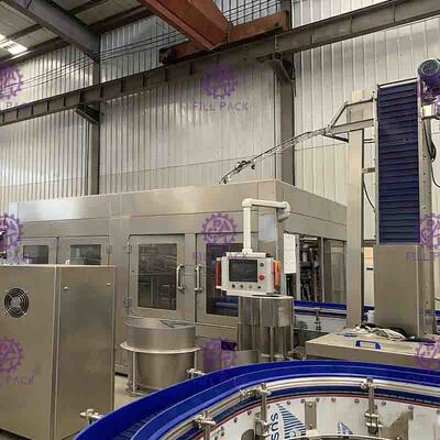 Fully Automatic DCGF Carbonated Drink Filling Machine For Soda Water / Beer