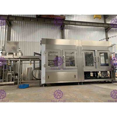 15Kw Auto Soft Drink Bottling Equipment 3-in-1 Washing Filling Capping Machine