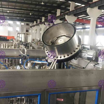 Monoblock 3 In 1 Glass Bottle Carbonated Drink Filling Machine