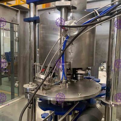 High Speed Coke Filling Machine , 2 In 1 PLC Can Filling Line