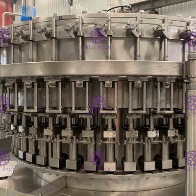 PET Plastic Glass 3 In 1 Monobloc Aerated Drink Beverage Water Bottle Filling Machine / Equipment / Plant / System