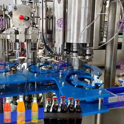 3 In 1 Monoblock Washing Filling Capping Machine For Juice Beverage / Wine