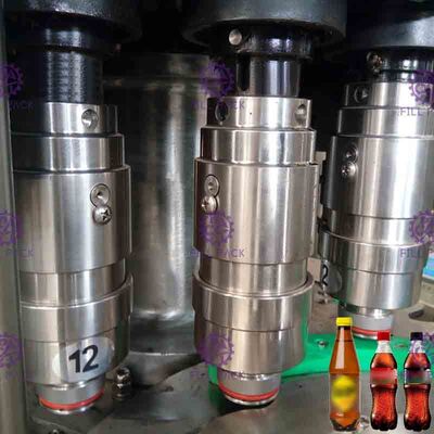 Automatic 8000BPH Plastic Soft Drink Filling Line For Carbonated Drinks