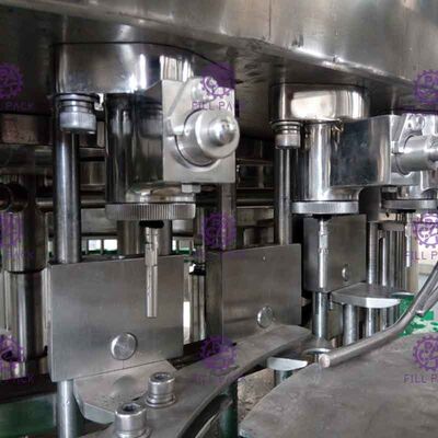 Automatic 8000BPH Plastic Soft Drink Filling Line For Carbonated Drinks