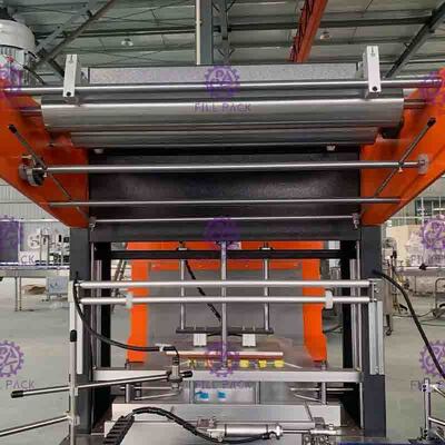 10pcs/Min Bottle Shrink Wrap Machine Touch Screen For Juice  Cola