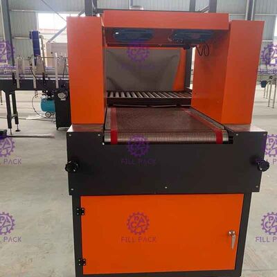 10pcs/Min Bottle Shrink Wrap Machine Touch Screen For Juice  Cola