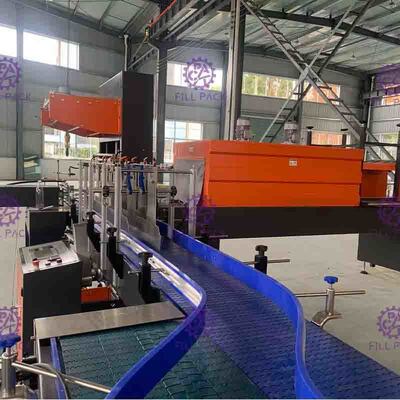 10pcs/Min Bottle Shrink Wrap Machine Touch Screen For Juice  Cola