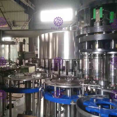 Auto Beverage Filling Machine , Non-Carbonated Drink Filling Line