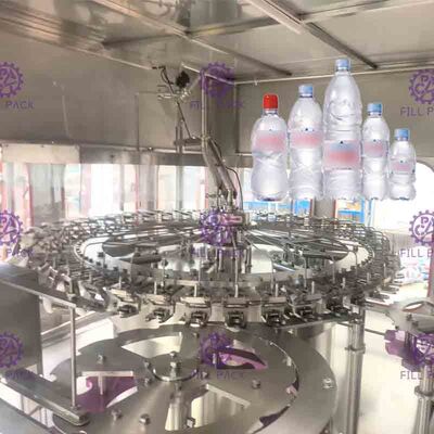 Pure Drinking PET Bottle Water 3 In 1 Monoblock Filling Equipment / Plant / Machine / System / Line