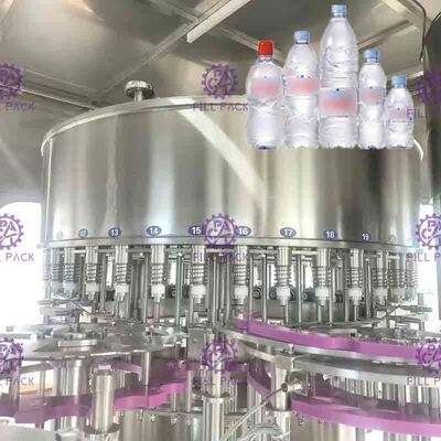 Pure Drinking PET Bottle Water 3 In 1 Monoblock Washer Filler Capper Equipment / Plant / Machine / System / Line