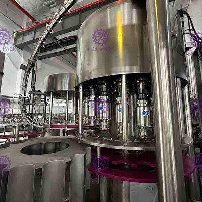 SUS316L Bottle Filling Machine Monoblock 3 In 1 De - Foaming Device Installed