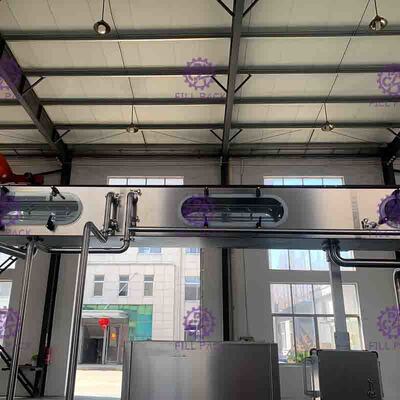 3 in 1 Monoblock Bottle Filling Machine Non-carbonated Drink With PLC Control