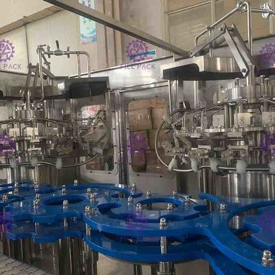 Monoblock 3 In 1 Water Bottle Filler Machine PLC Control And Touch Screen