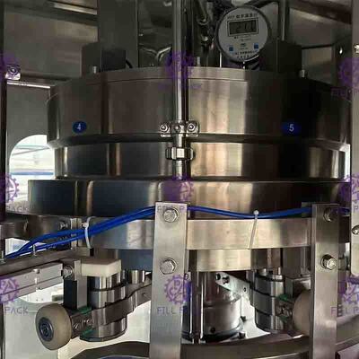 5.5Kw Electric 2 in 1 Can Filling Line Carbonated Drink Can Washing Machine