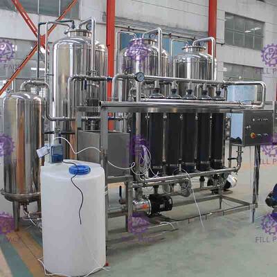 Automatic Stainless steel 10000LPH UF Water Treatment System For Drinking Water