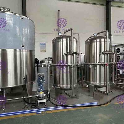 Bottle Mineral Water Treatment System Ultrafiltration Hollow Fiber Membrane