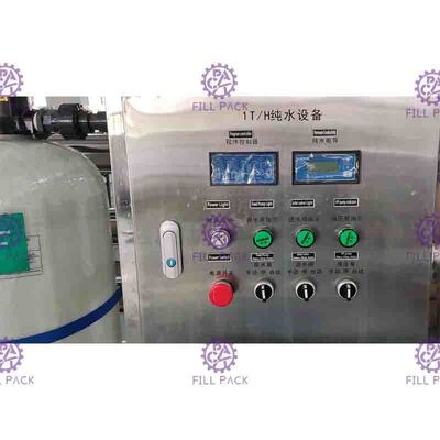 Stainless Steel 500lph Drinking Water Treatment System With 4040 Membrane