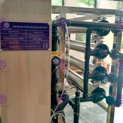 500LPH Monoblock UF Drinking Water Treatment Machine