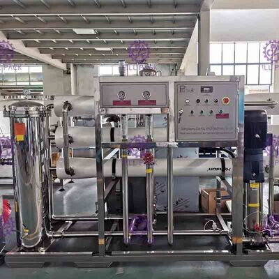 UV Sterilizer Mineral Filtration Water treatment System With Stainless Steel Water storage tanks