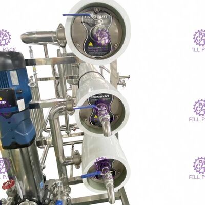 Electric Silver 3000L Water Purifying System Stainless Steel Reverse Osmosis