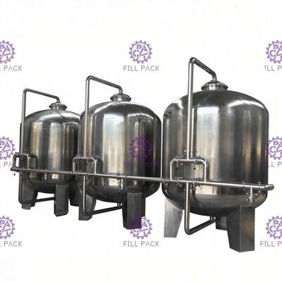 RO Drinking Water Treatment System Stainless Steel 3000L Per Hour