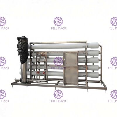 1000LPH Water Treatment System 4 Housings 5kg Pressure Resistance