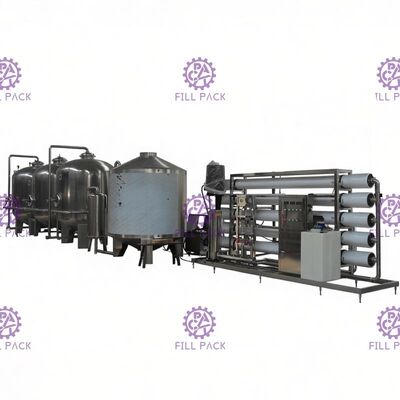 12000LPH Auto Water Purifier Systems , water ro system UV Qzone Mixing Tower