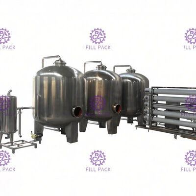 Stainless Steel Ro Membrane Water Treatment System , Water Purifier Machine