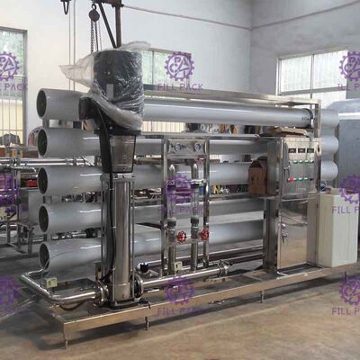 RO Drinking Water Treatment System Stainless Steel 3000L Per Hour