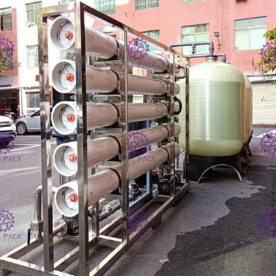 10000L/H Reverse Osmosis RO Treatment Machine  Electric Driven